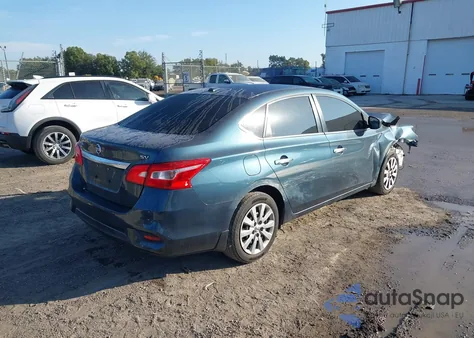 2017 Nissan Sentra Sv из США, поврежденный, VIN 3N1AB7AP5HY283471